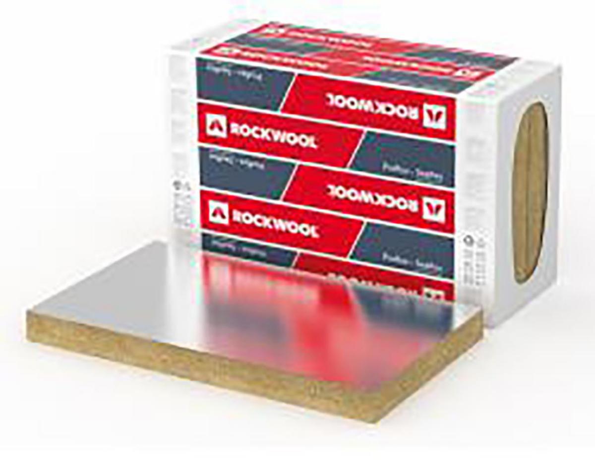 Marinisolering SeaRox SL 740 ALU, Rockwool - ISOLERING SEAROX SL 740 ALU 50 600X1000 (6.0M2/FRP 96M2/P)