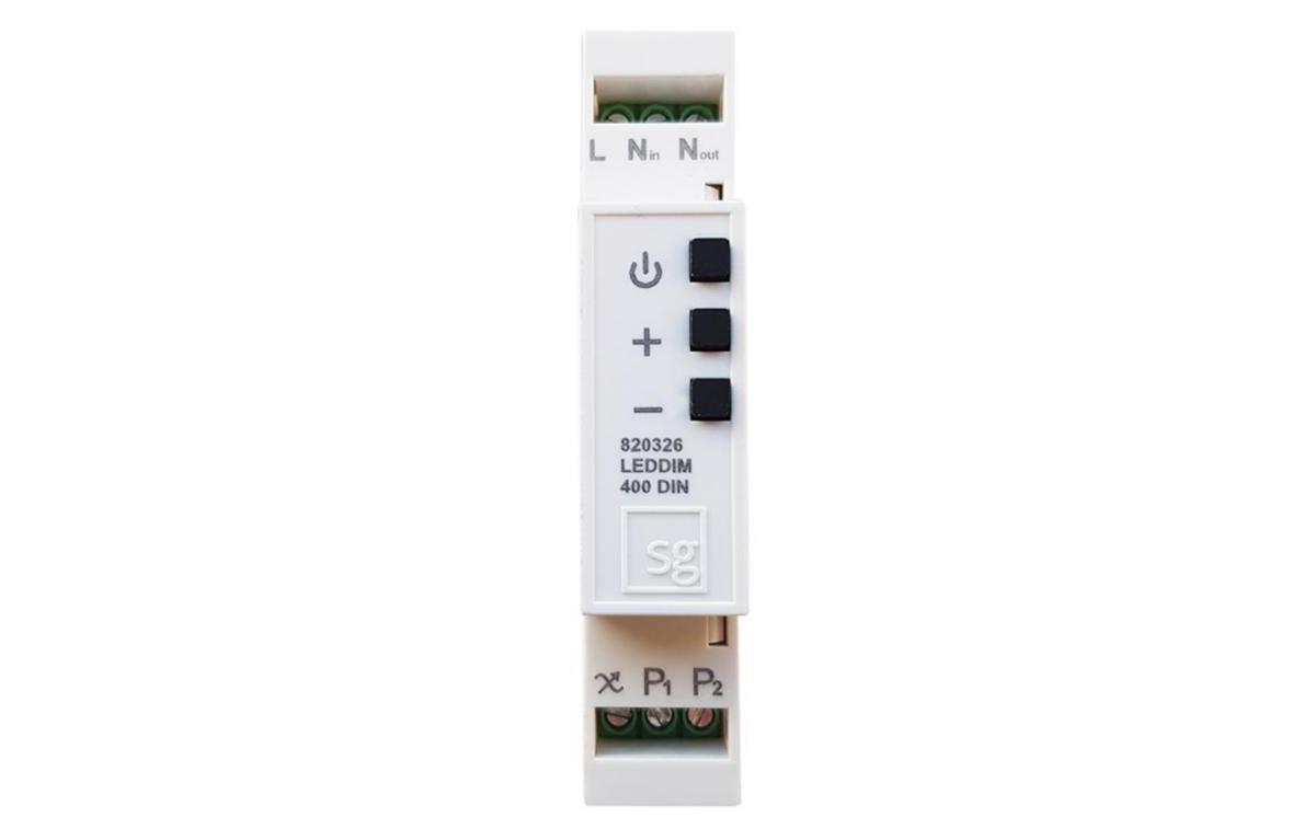 Dimmer LED 400W DIN - DIMMER LED 400W DIN
