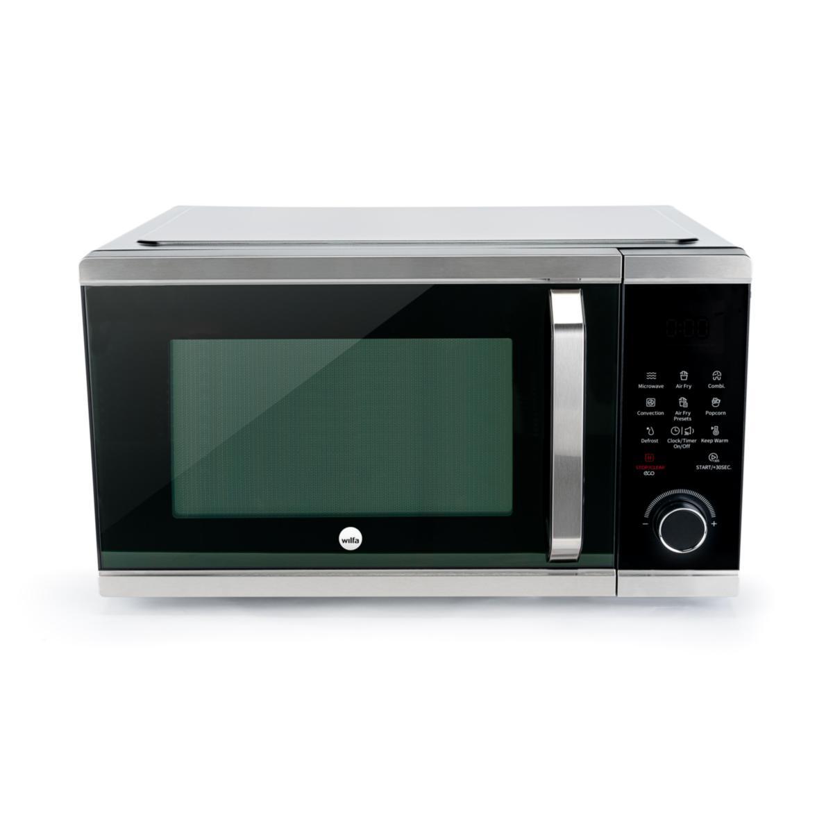 Mikrovågsugn, multifunktion, 25 l, Multioven 3-in-1 - MIKROVÅGSUGN 25 L SVART MULTIOVEN 3-IN-1 WILFA