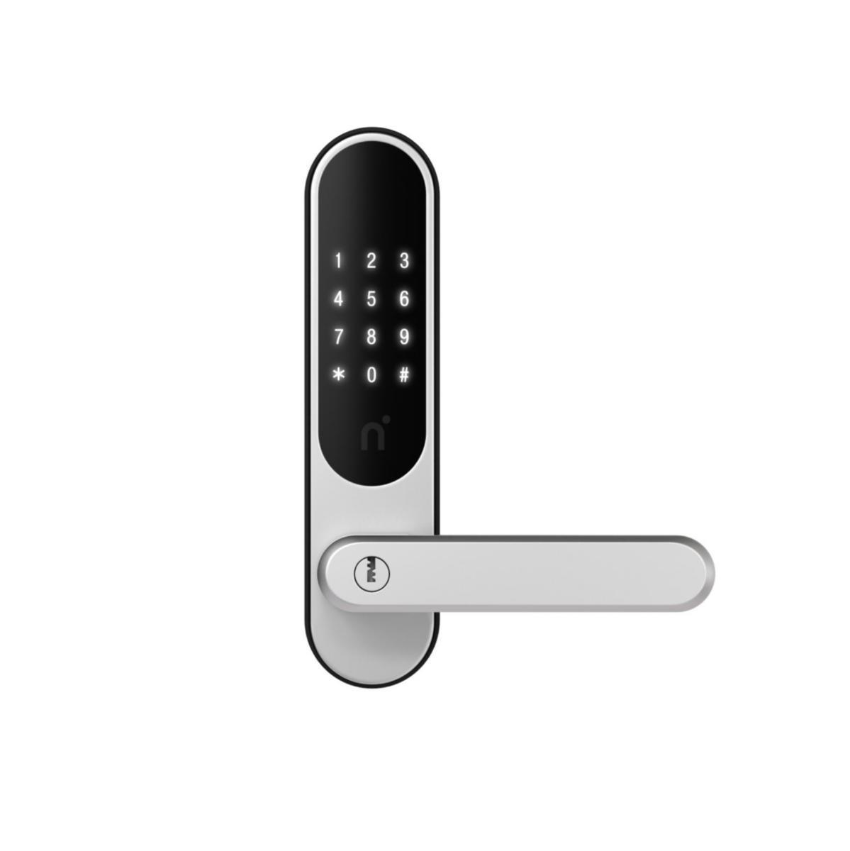 Kodlås Easy Access / Nimly FingerTouch pekskärm - FINGERAVTRYCKSLÅS MED PEKSKÄRM NIMLY TOUCH PRO - BLACK/SILVER