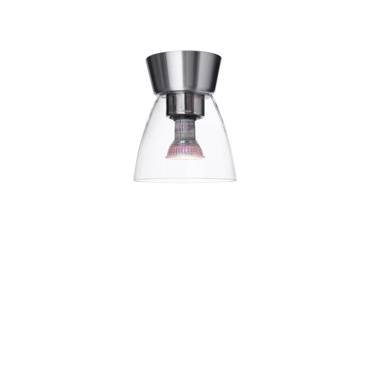 Takarmatur Bizzo - PLAFOND BIZZO ALU/KLARGLAS E27