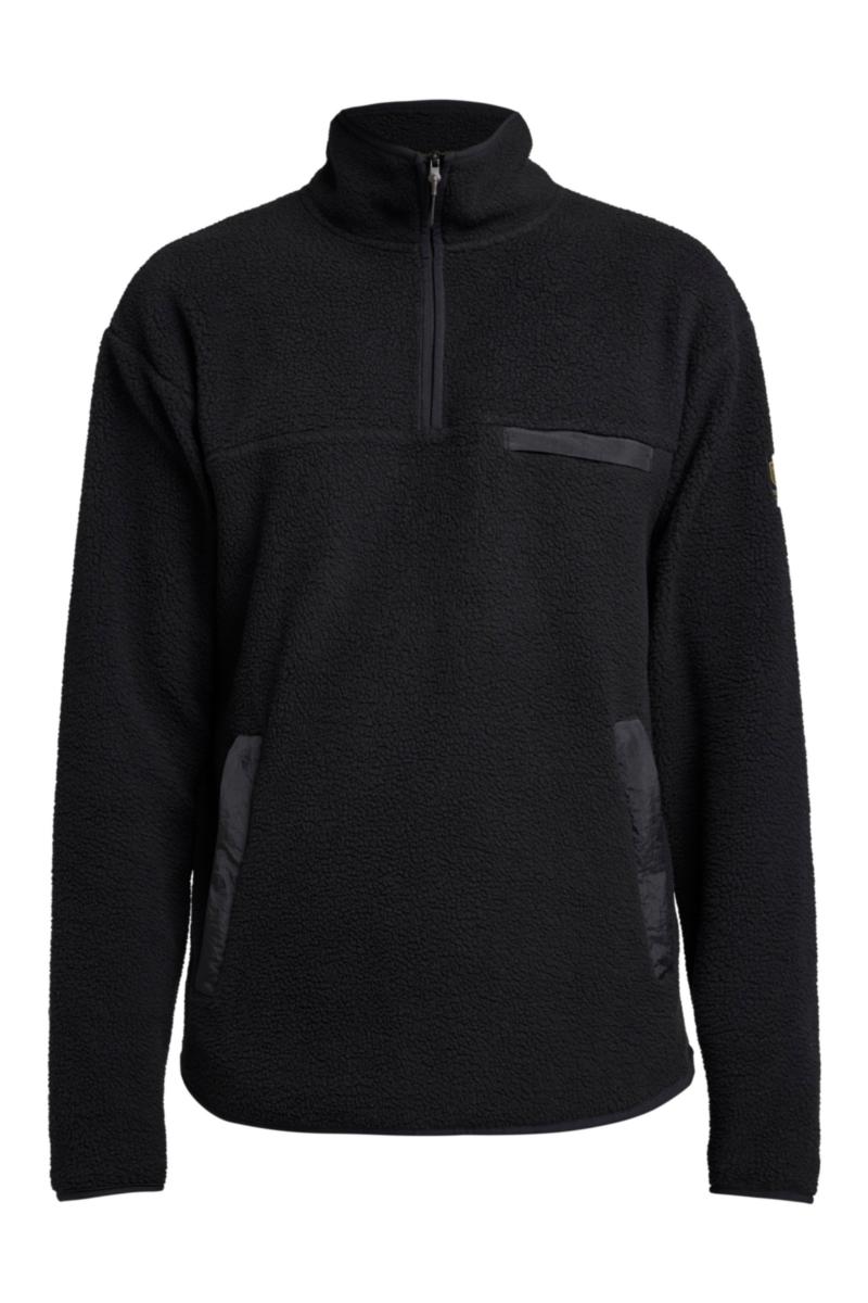 Tröja Tenson Yoke half zip 5017646 - TRÖJA TENSON YOKE HALF ZIP FLEECE SVART STL 3XL