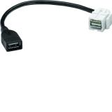 Keystone uttag USB2 typ 2