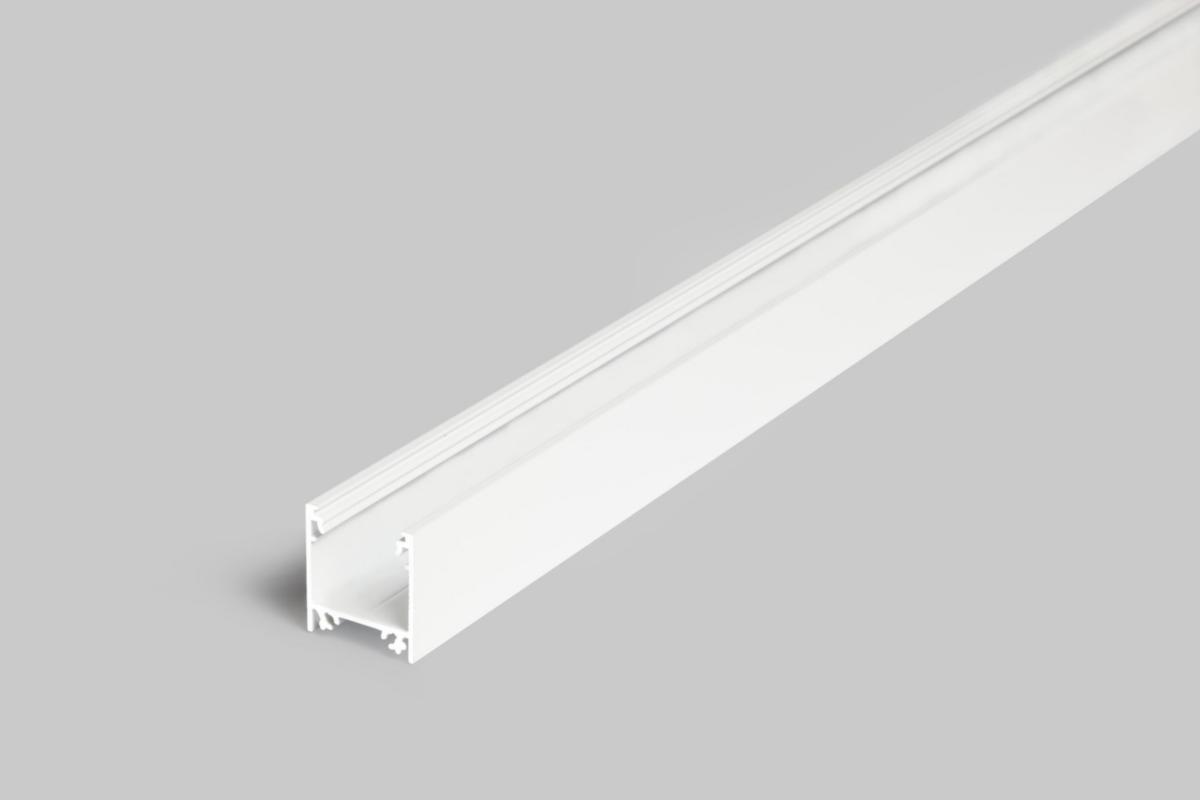 Aluminiumprofil Linea 20 - AL PROFIL LINEA20 VIT 1M LINEA20, VIT