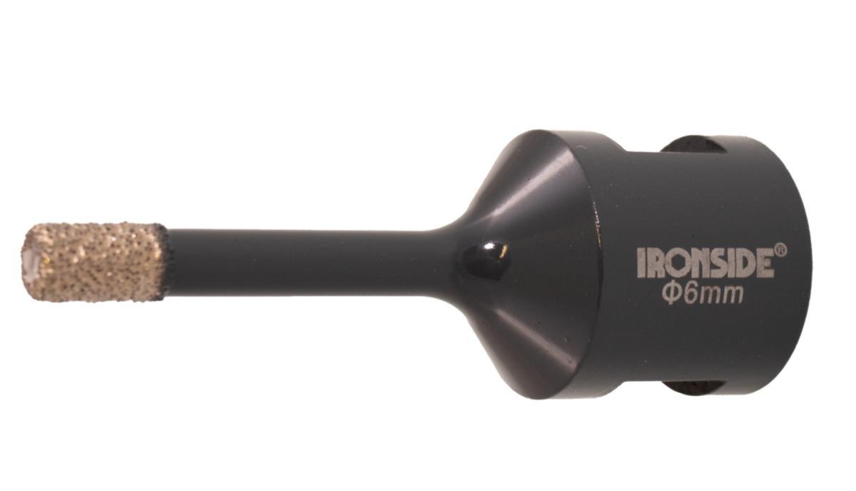 Diamantborr Ironside för vinkelslip - DIAMANTBORR IRONSIDE 6MM M14 FÖR VSLIP BORRDJUP 40MM 201582
