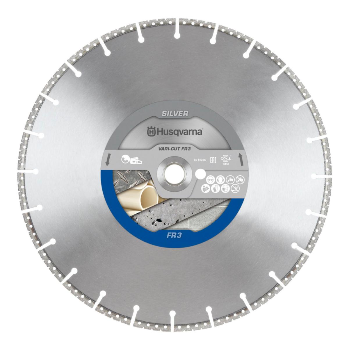 Räddningsklinga Husqvarna Vari-Cut FR3 - RÄDDNINGSKLINGA HUSQVARNA VARI 250MM 25.4MM