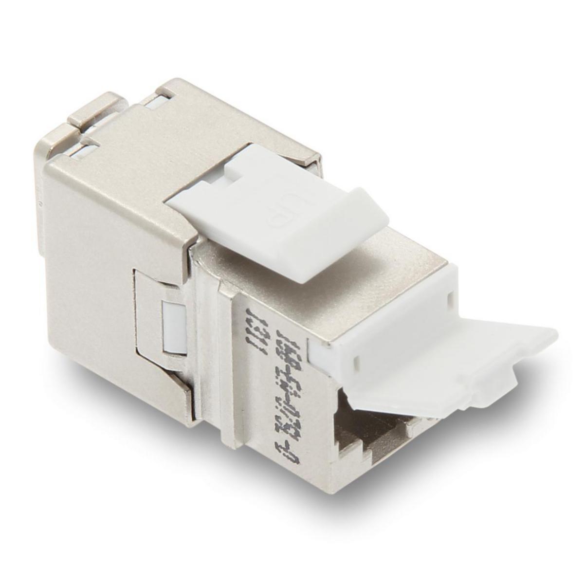 Keystoneuttag Cat6A STP - JACK C6A STP KEYSTONE Q-TOOL 16B-EA-07SL-D