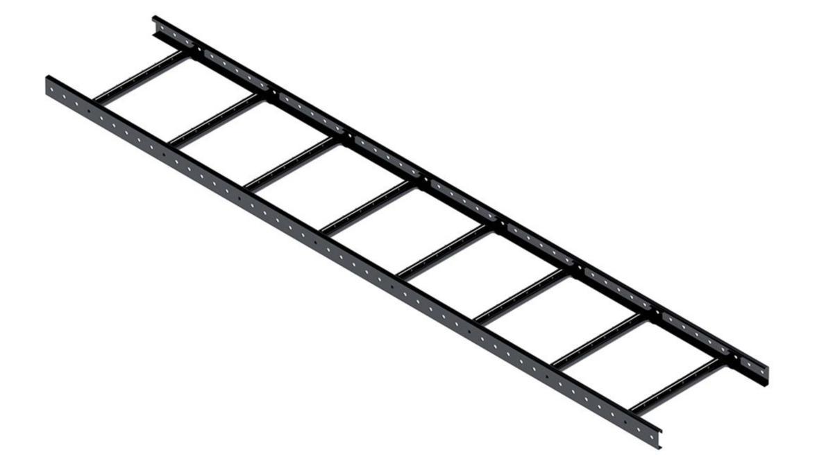 Tak/fasadstege, CW Lundberg - TAK / FASADSTEGE 2.4M SVART ( 670271 ) CW