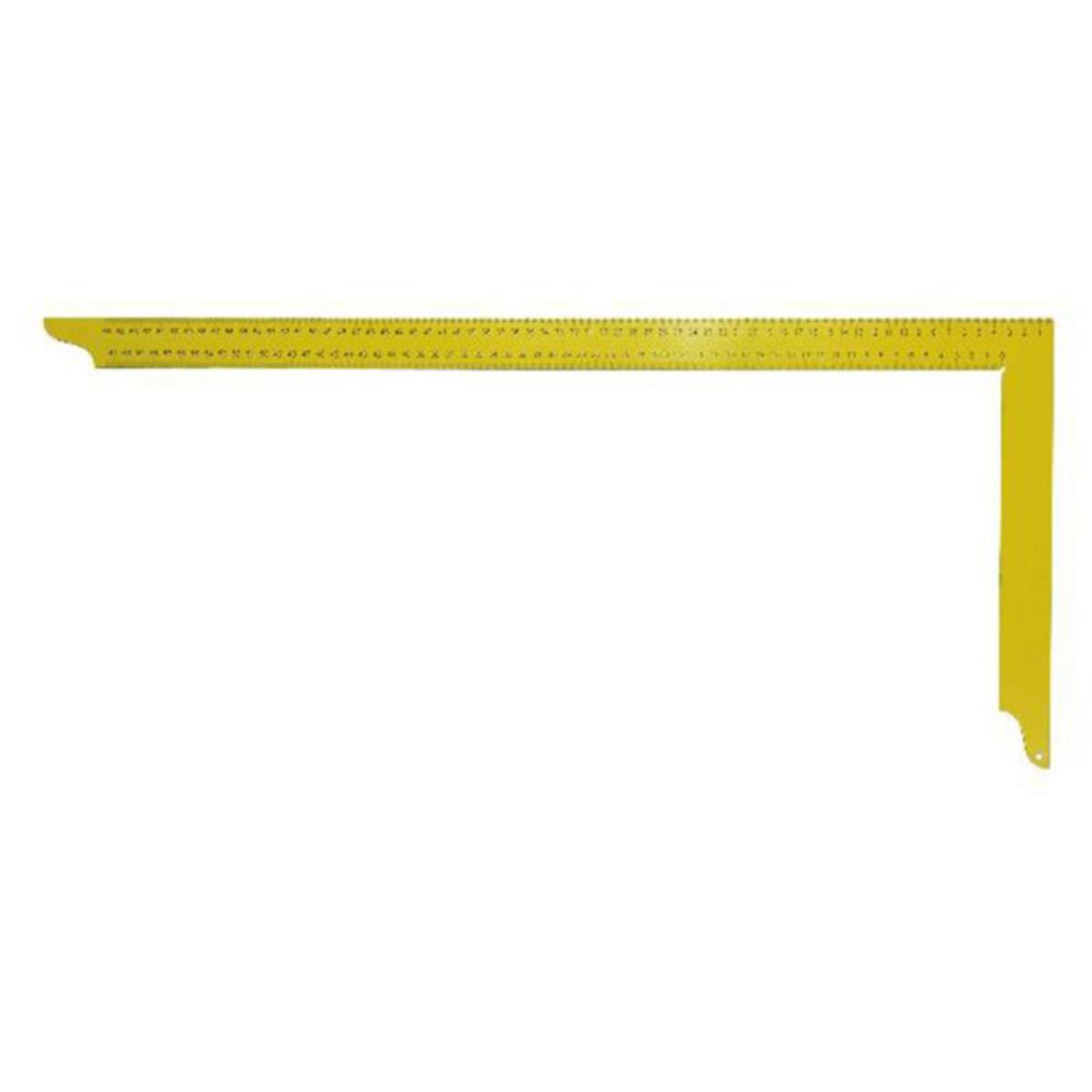 Snickarvinkel Diesella m dubbel skala - SNICKARVINKEL 700X300X35MM (GUL) DUBBEL SKALA