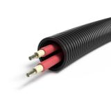 Flex hose UV pre-wired with solar cell cable, Pipelife