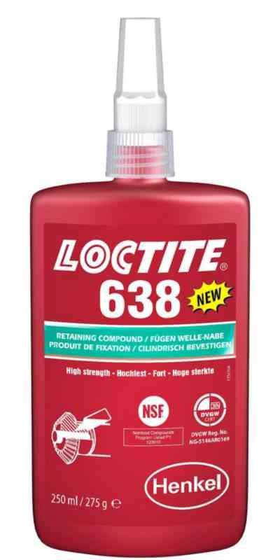 Glue cuff loctite 638 250ml high viscosity - glue cuff lo...