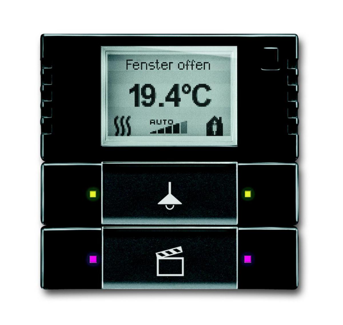 Termostat display Impressivo 6134, KNX, ABB - TERMOSTATDISPLAY 2P SV 6134-0-0331