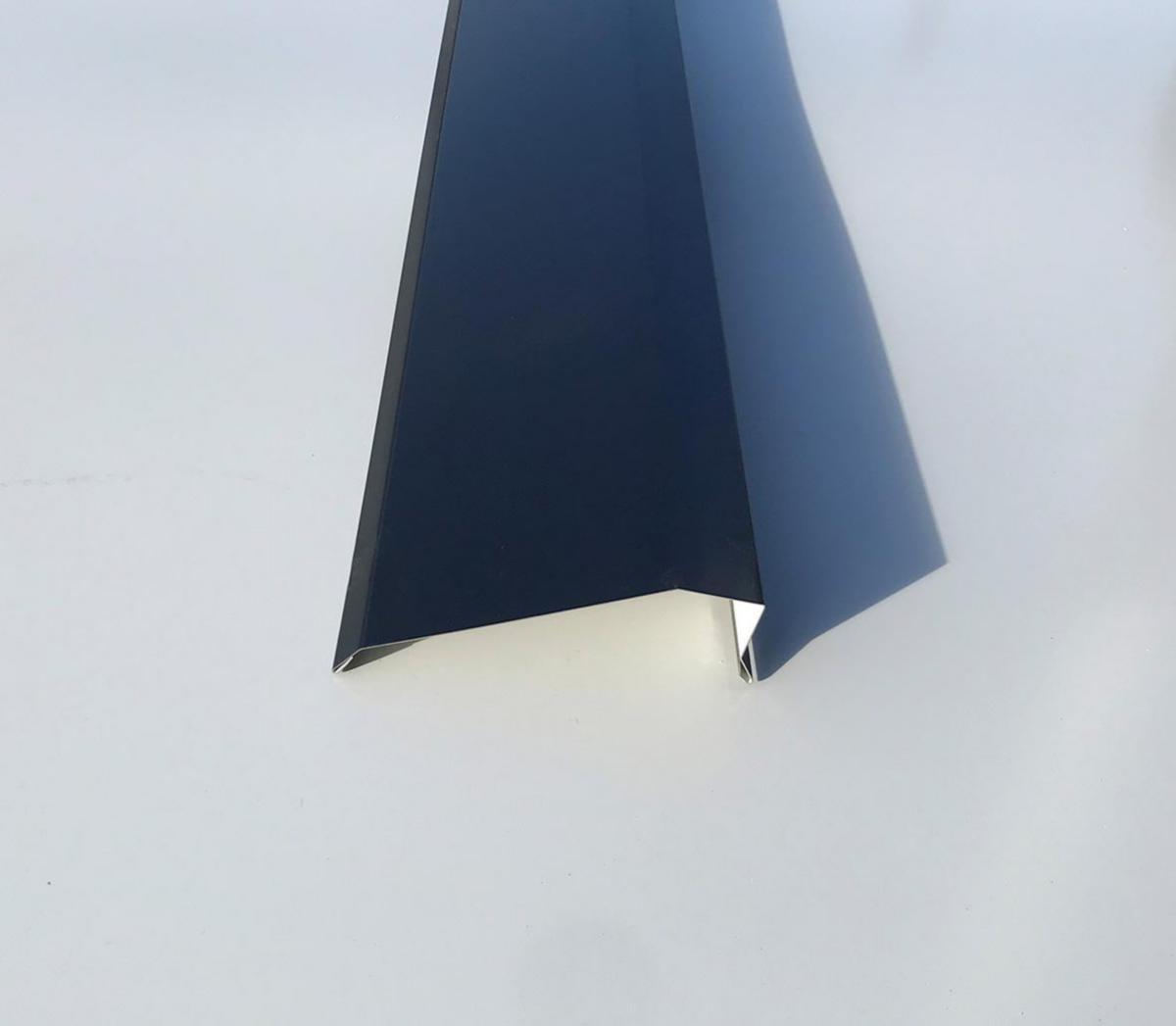 Vindskivebeslag AMA - VINDSKIVEBESLAG 110X28 VIT POLY 0.6 MM L=2000 MM