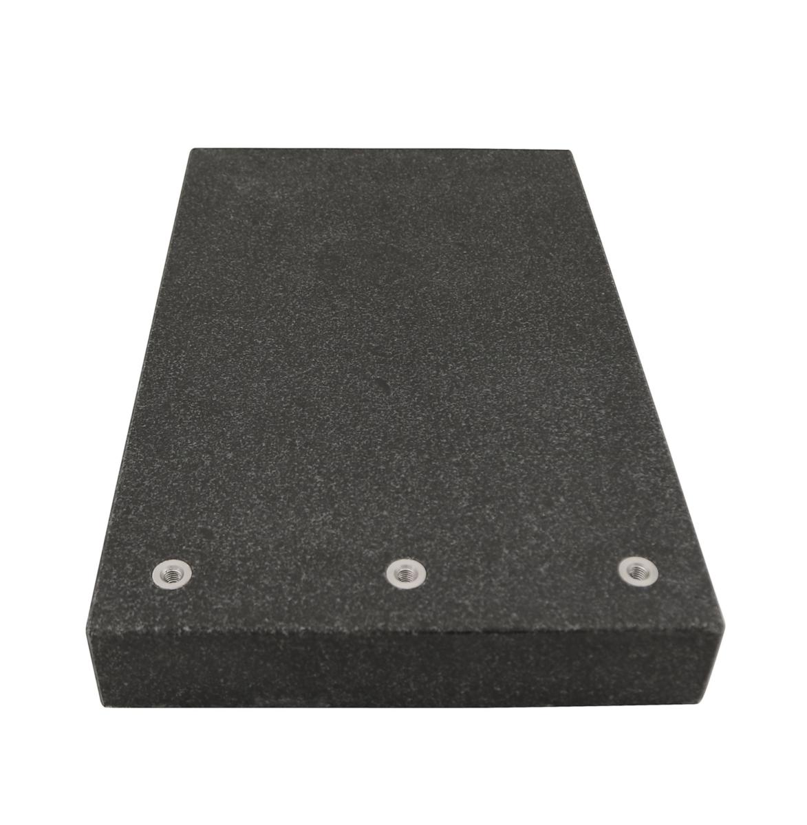 Granit planskiva m gänghål - PLANSKIVA GRANIT 400X250X50MM 3XM8 GÄNGHÅL DIN 876 GRAD 0