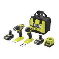 Combi Kit Ryobi One+ RCK182A-2C20S 18V 2x2,0AH