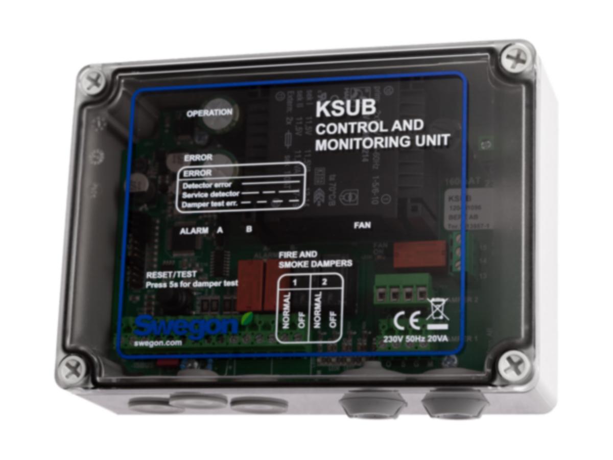 Control and monitoring unit KSUB, ABC Vent - CONTROL UNIT KSUB ABC VENT
