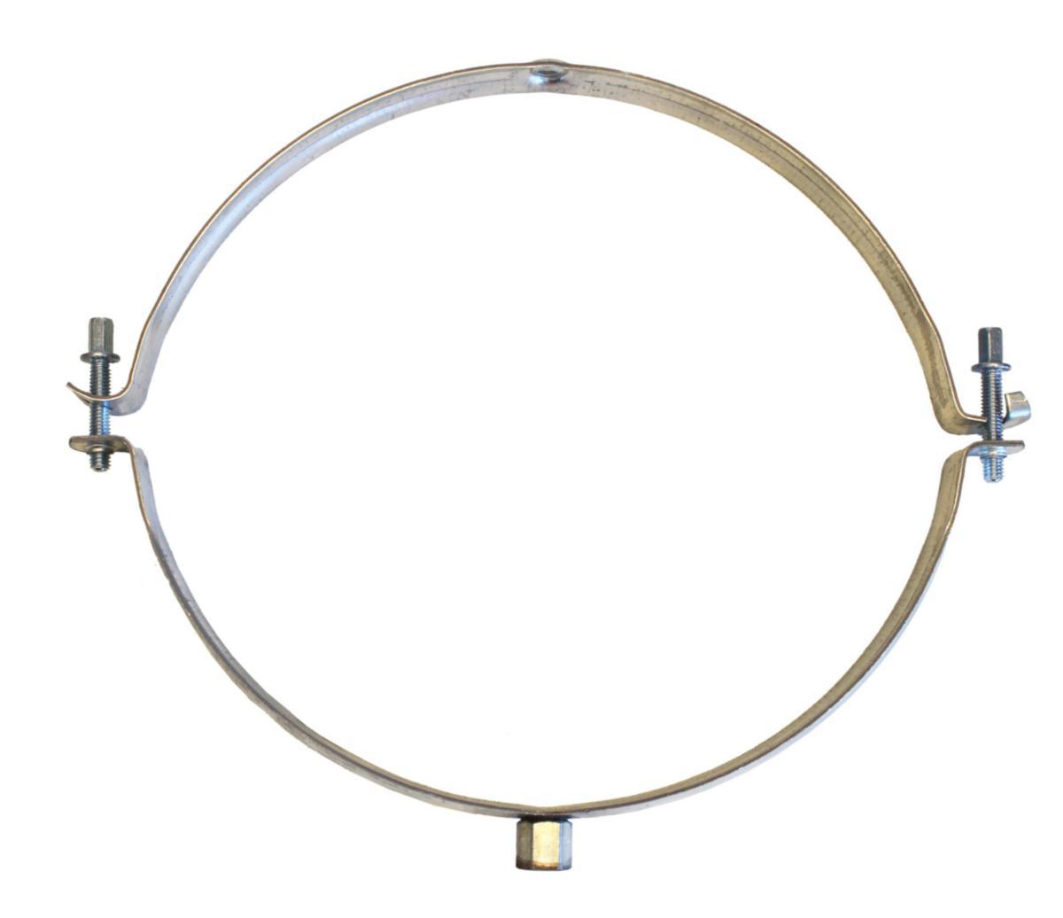 Ventilation sweep without rubber, Ergofast - DUCT CLAMP 80 FISCHER