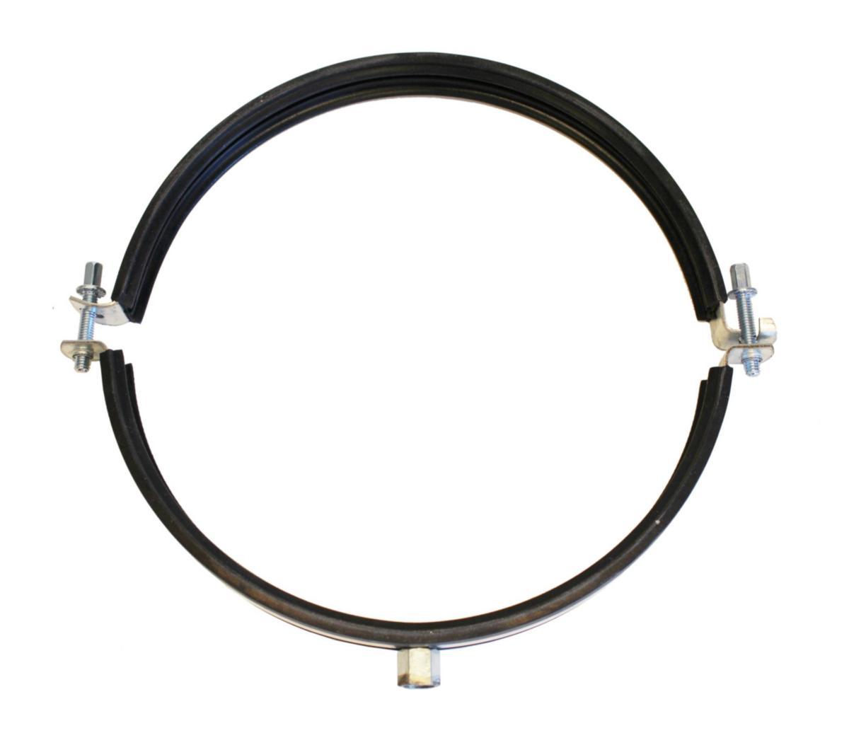 Ventilation sweep with rubber, Ergofast - DUCT CLAMP 100 RUBBER LINING ERGOFAST