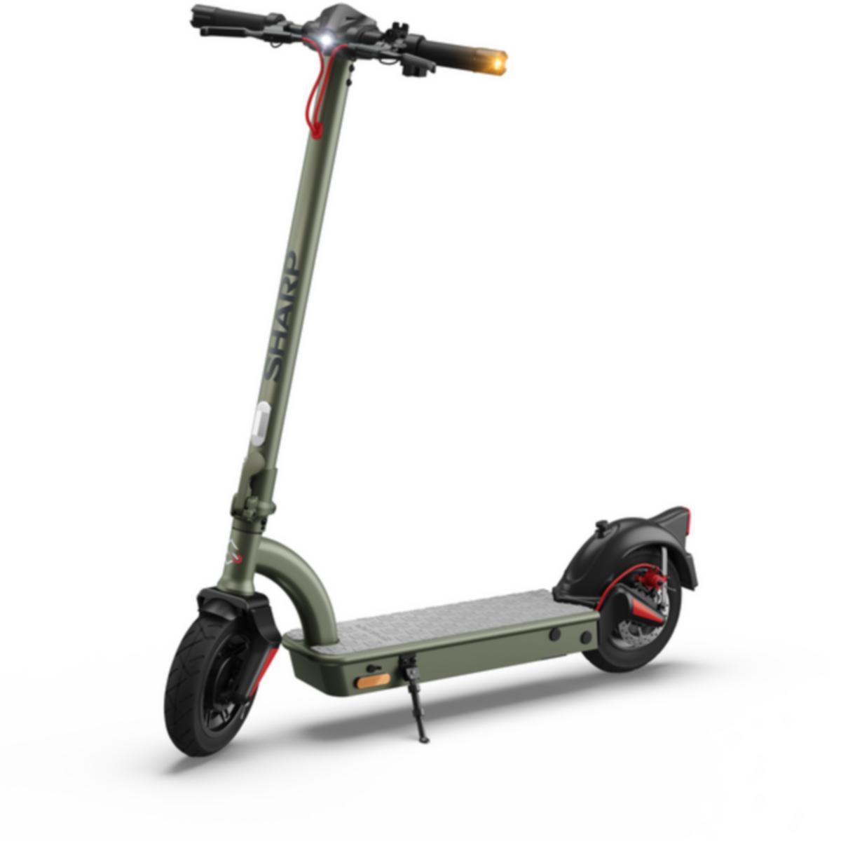 Elscooter, EM-KT4CEU-G - ELSCOOTER GRÅ EM-KT4CEU-G SHARP
