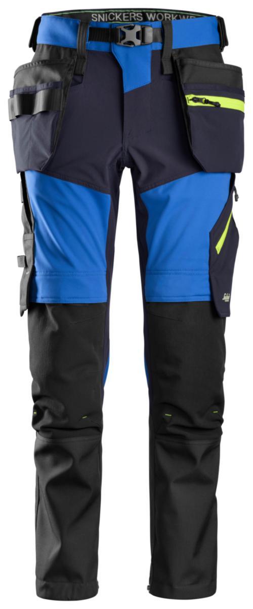 Softshellbyxa Snickers 6940 Flexi Work - SOFTSHELLBYXA SNICKERS 6940 BLÅ/MARIN FW HF STL 148