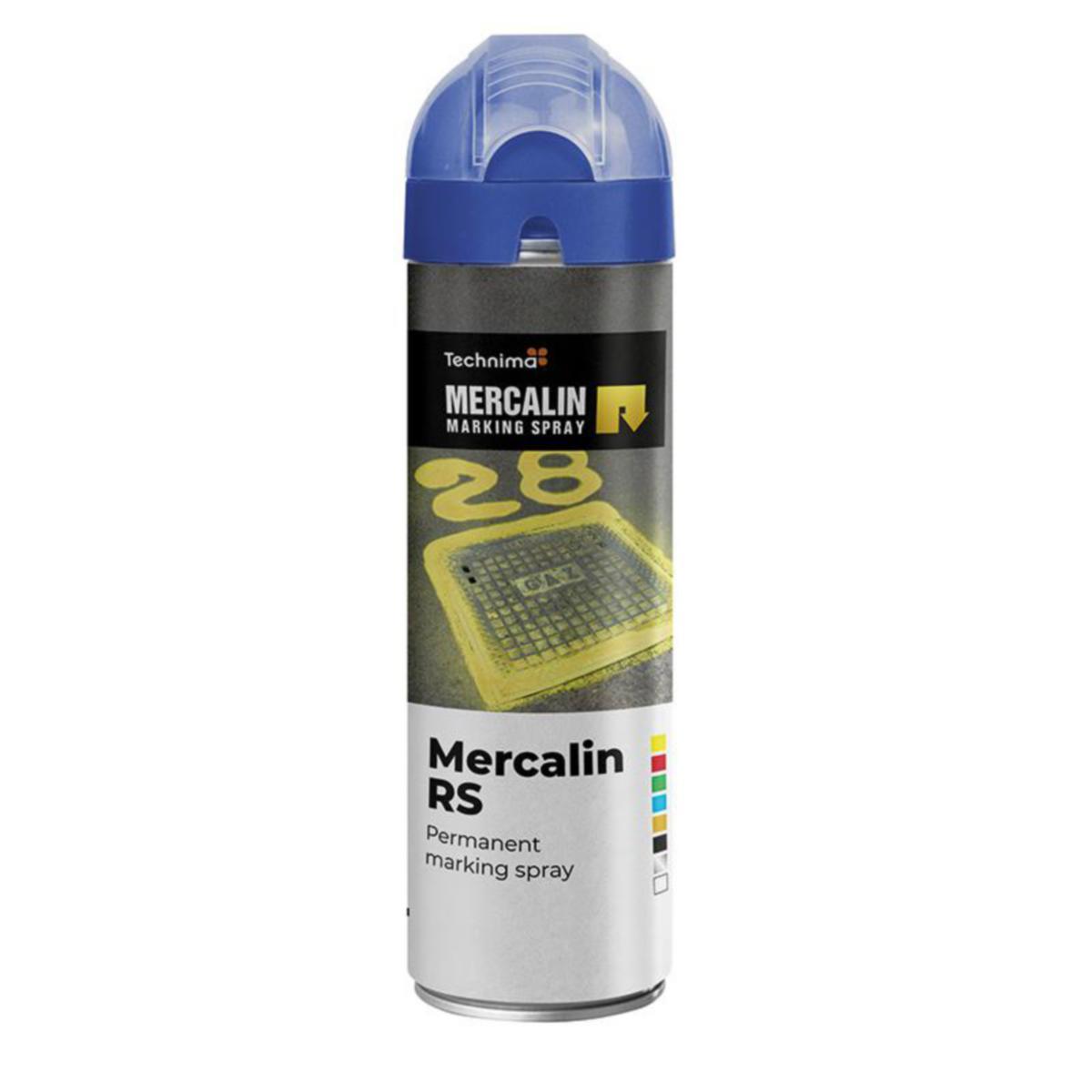 Brand color Mercalin RS - MARKING PAINT MERCALIN RS 500ML BLUE