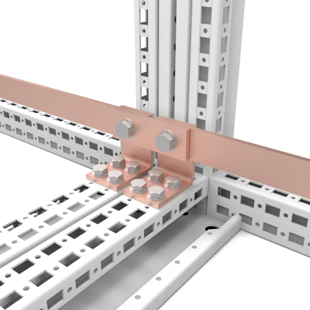 Jordningsfäste ECK - KOPPARFÄSTE JORDN. VINKEN 30X5 ECK01