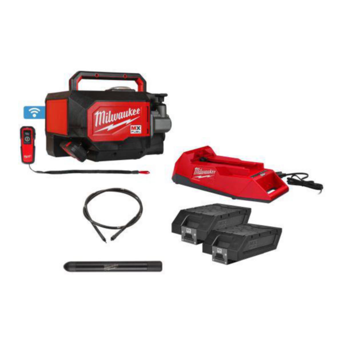 Betongvibrator Milwaukee MXF CVBCKIT-602 - BET.VIBR MILWAUKEE CVBCKIT-602 MX FUEL CVBCKIT-602, 2X6 AH