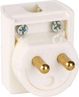 Lamp plugs with side insertion