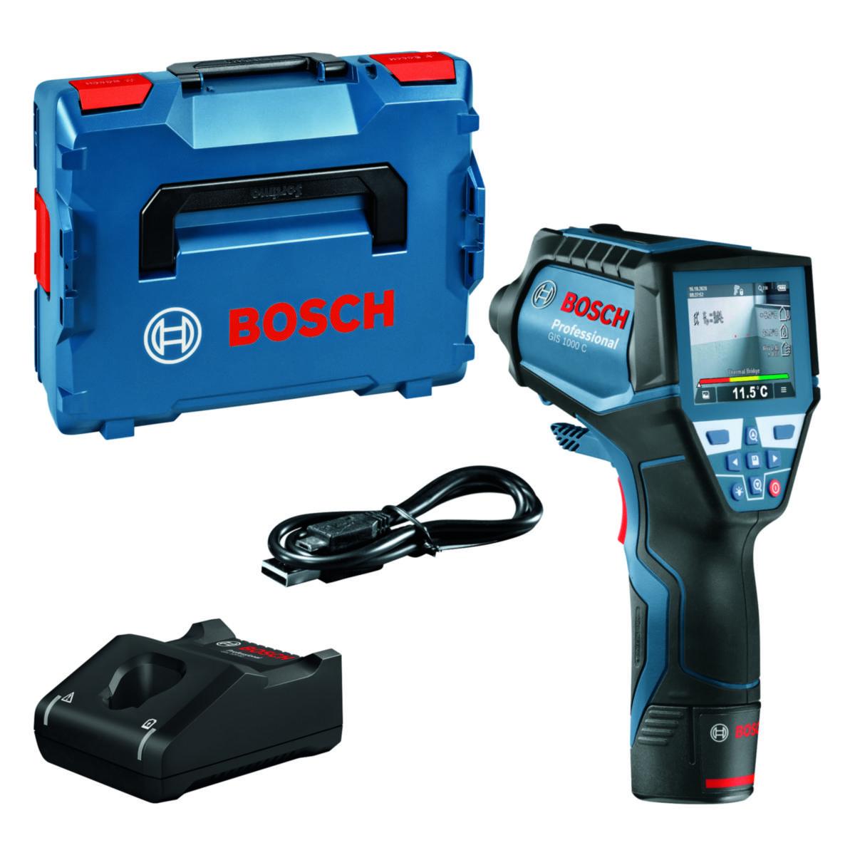 Point Gauge Bosch GIS 1000 C L-Boxx - POINTMETER BOSCH GIS 1000 C TEMP & HUMIDITY I L-BOXX