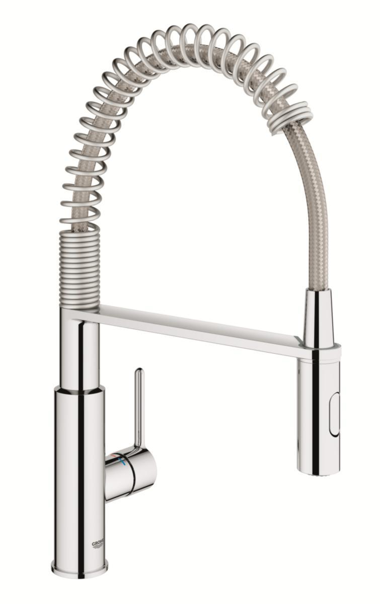 Köksblandare Get, Grohe - GROHE KÖKSBLANDARE GET C-PIP DUSCH, KROM