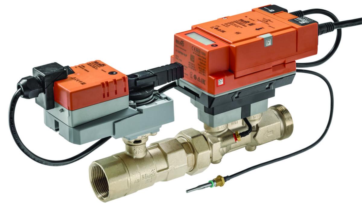 Energiventil EV___, Belimo - BELIMO ENERGY VALVE DN25 BELIMO MÄSSING 4W FLÖDESREGL