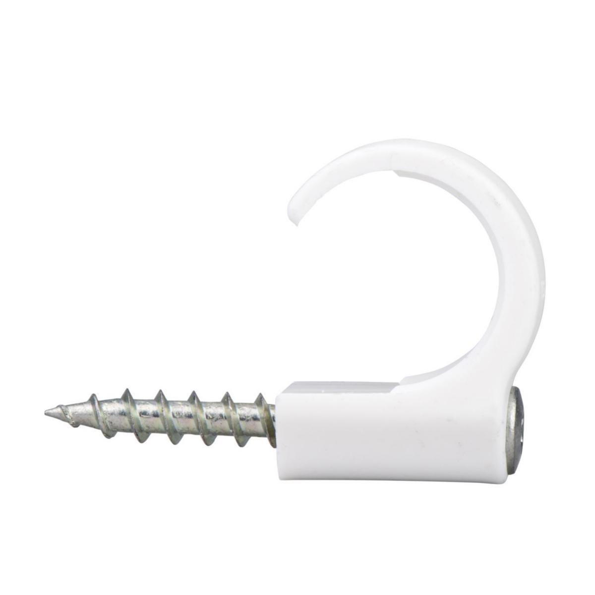 Skruvklammer TCS-X-C3 SECOR med Torx T20-spår - KLAMMER TCS-X-C3 22-26 VIT(50)