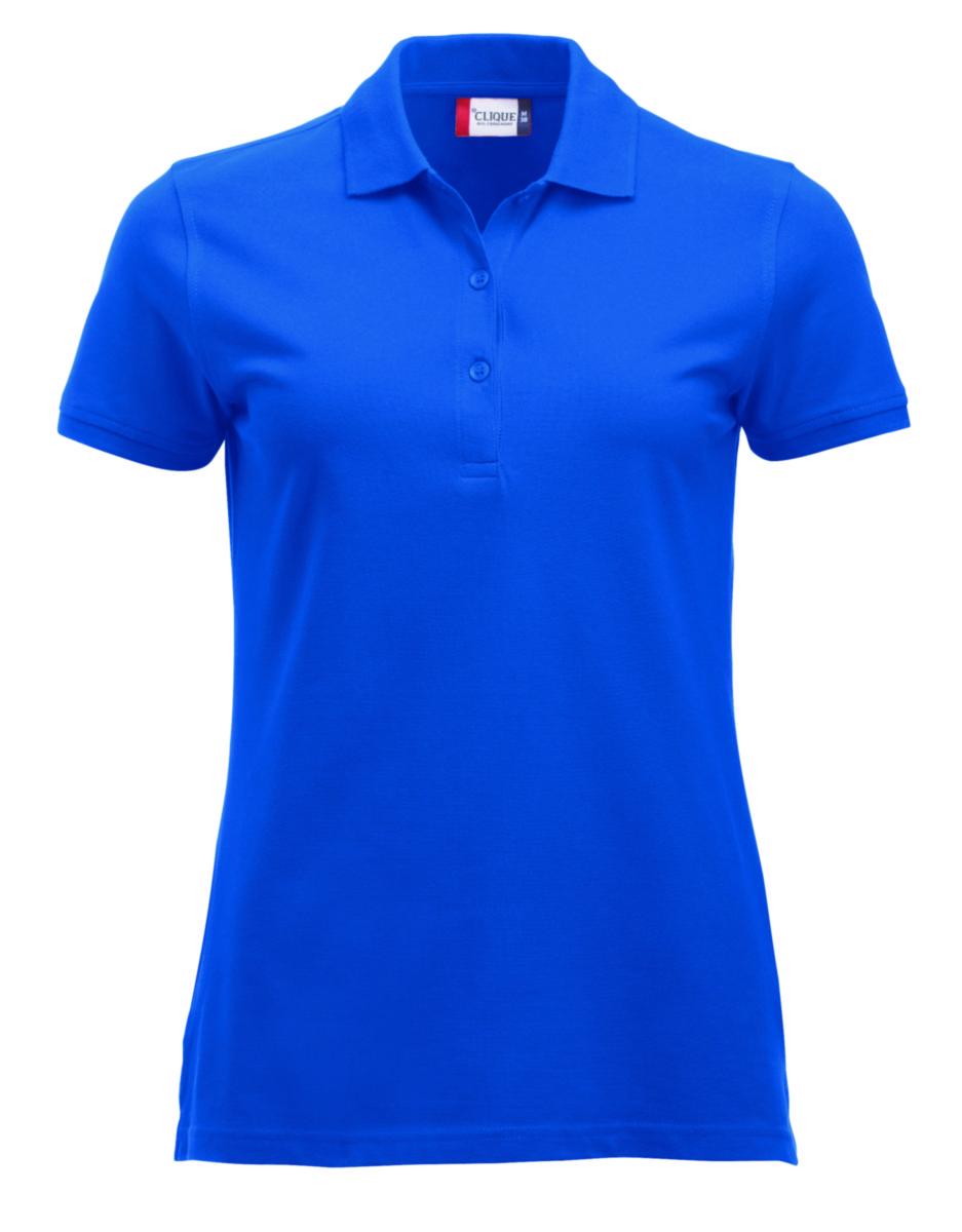 Piké Dam Marion 300, New Wave - MARION PIKE S/S ROYAL L Bom. 190g/m2