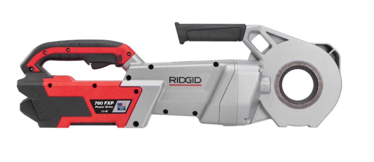 Gängmaskin Ridgid 760 FXP - GÄNGMASKIN RIDGID 760 FXP 1/8"-2". 2X BATTERI 4AH, 60V