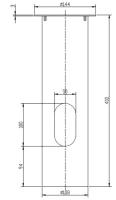 Adapter till 108mm fundament för S:t Louis pollare