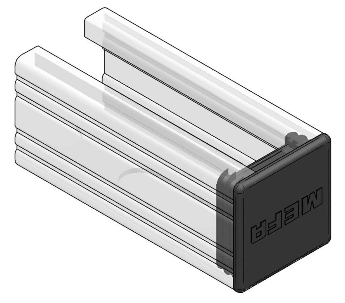 EF 45 cover plate, MEFA - EF 45 PROTECTING CAP 45/45 ERGOFAST