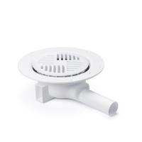 Floor drain miniMAX extra low with side outlet, Purus