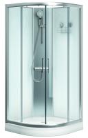 Shower cabin Papilio semi-circular, a-collection