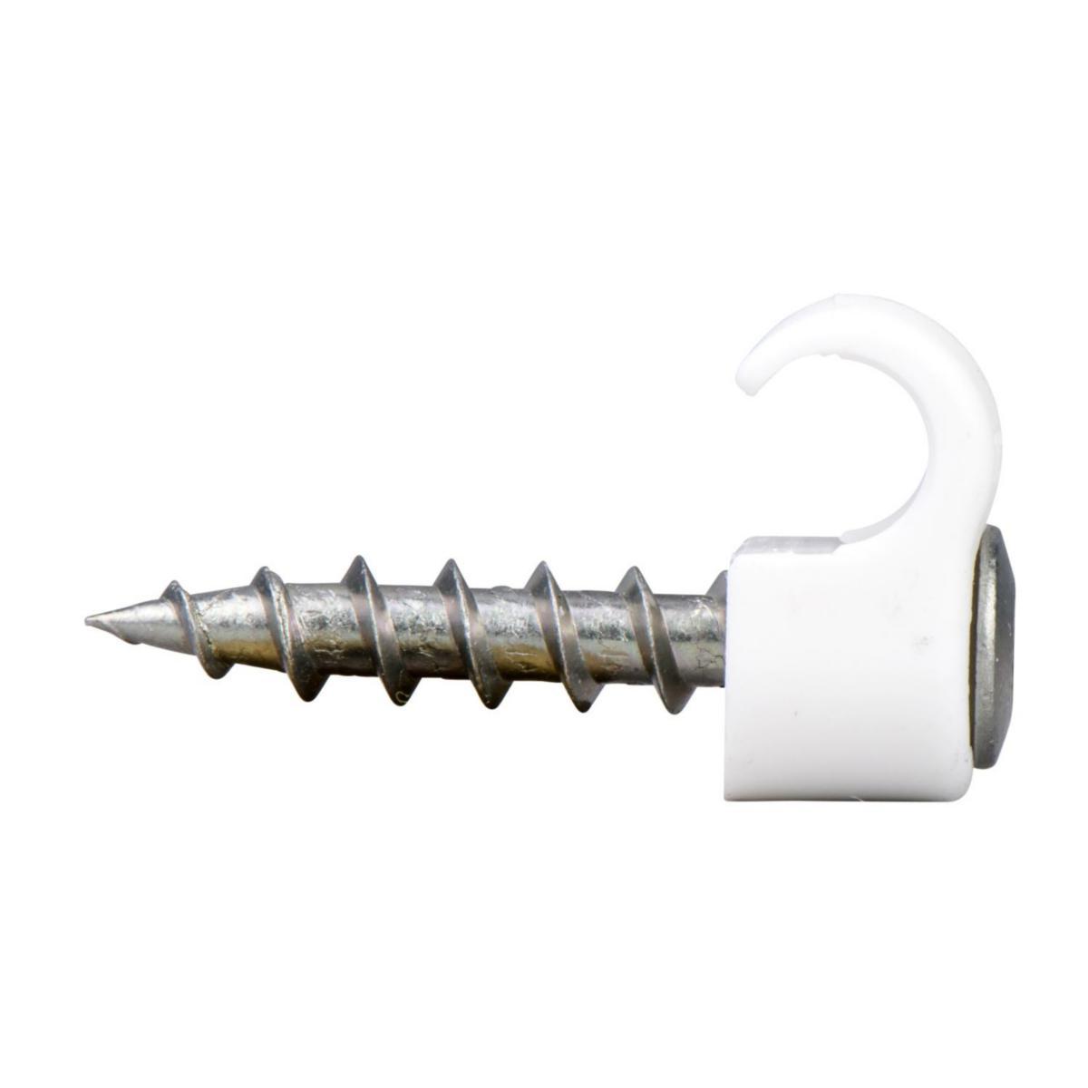Skruvklammer TCS-X-C3 SECOR med Torx T20-spår - KLAMMER TCS-X-C3 7-10 VIT(100)
