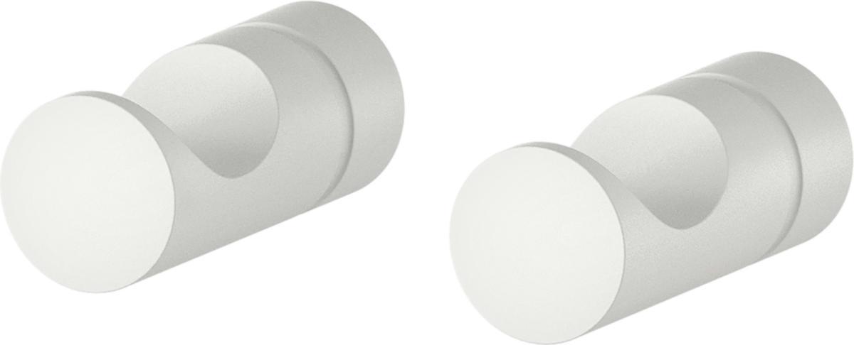 Handdukskrok dubbelkrok INXX II, Mora - MORA INXX II HANDDUKSKROK 2-PACK. MATTVIT