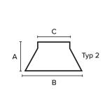 FASLIST 32x11x14 L=3 MTR MASSIV  BLINDFOG TYP-2