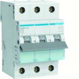 Miniature circuit breaker 3-pole type B 6kA