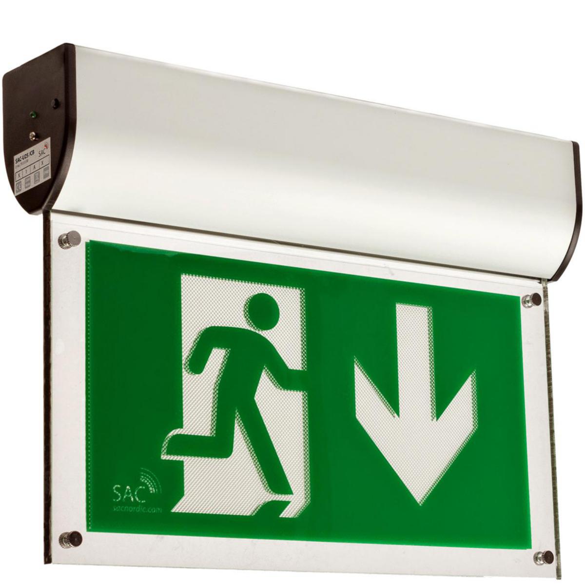 Nödbelysningsarmatur SAC-U25-CB, SAC Nordic - NÖDBELARM LED 25M IP40