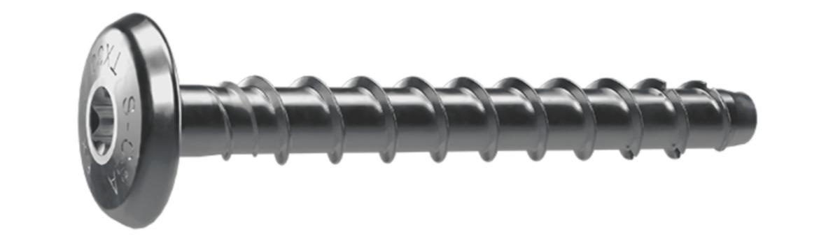 Betongskruv Sormat S-CSA P C4 lågkullrigt huvud med stor diameter - BETONGSKRUV S-CSA P FL C4 T30 6X60/5/20 50ST