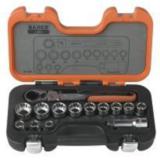 Socket set bahco s140t