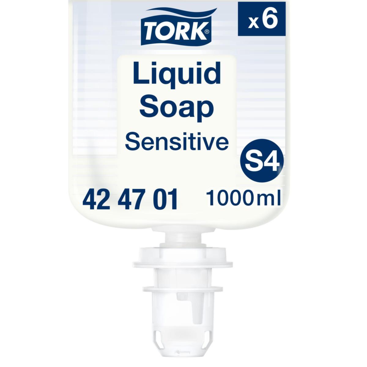 Flytande tvål Tork S4 Sensitive - EXTRA MILD FLYTANDE TVÅL TORK