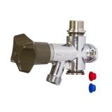 Wall-mounted tap valve, Trio