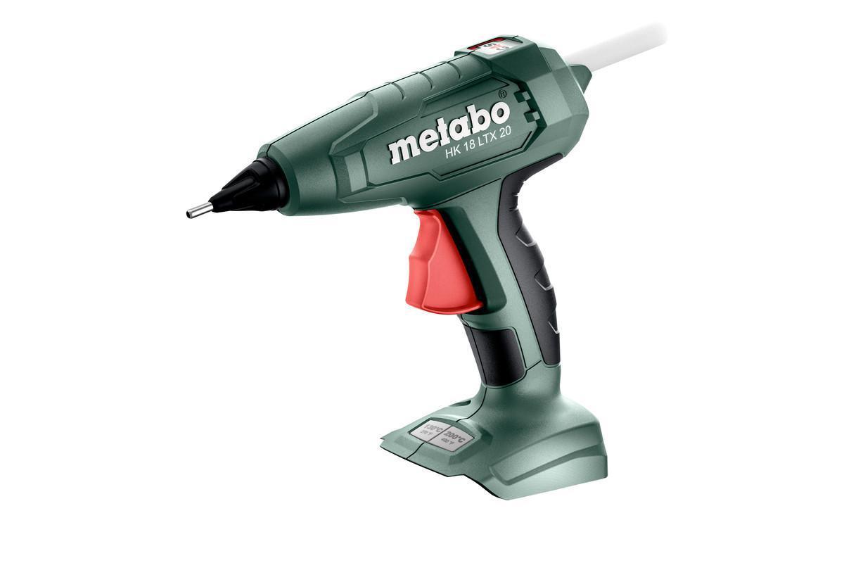 Limpistol Metabo HK 18 LTX 20 SOLO - LIMPISTOL METABO HK18LTX20 18V SOLO STIFT 11MM 200 / 130 °C