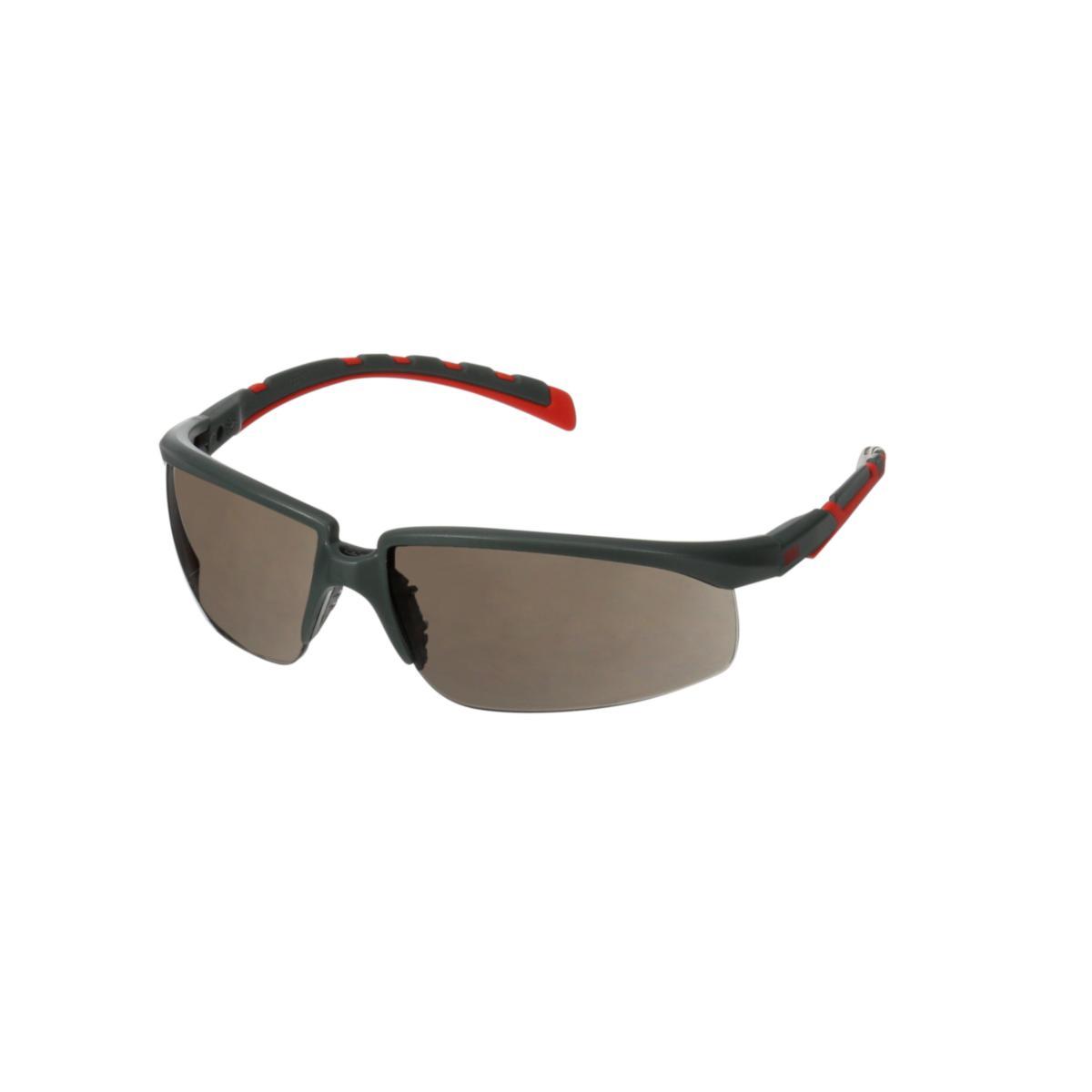 Skyddsglasögon 3M Solus 2000 - SKYDDSGLASÖGON SOLUS 2000 GRÅ GRÅ/RÖD S2002SGAF-RED-EU