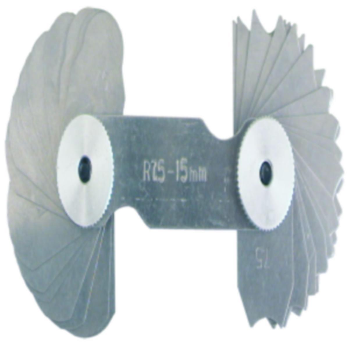 Radiemätare Diesella - RADIEMÄTARE 7.5-15.0 MM Diesella 7.5-15.0mm 16 blad
